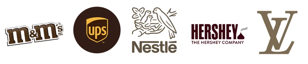 color psychology brown